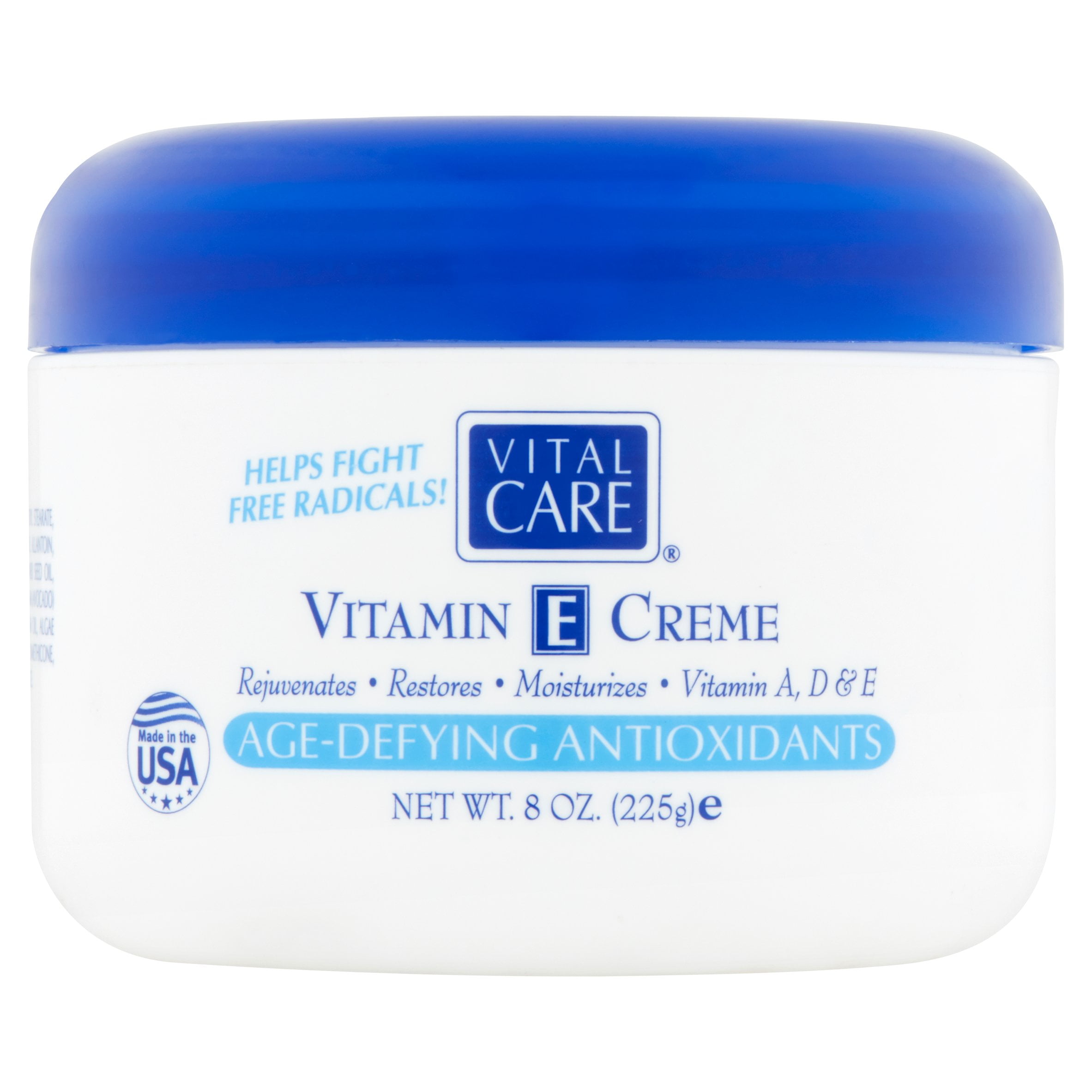 Vital Care Vitamin E Creme, 8 oz - Walmart.com
