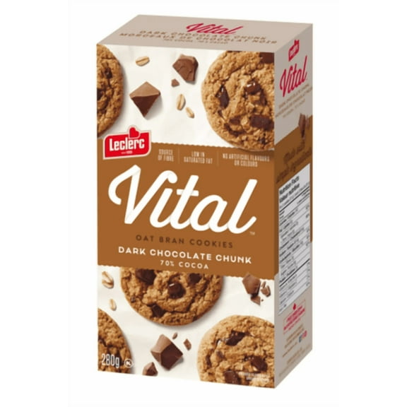 Vital Cookie 70% Cocoa Dark Chocolate Oat Bran 280g