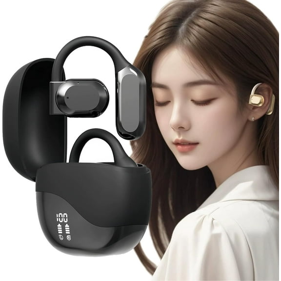 Vital Earbuds Pro, Vital Translation Earbuds - 4 Modes and Scenarios, 0.5s Instant/Offline Translation, Break Language Barrier, Vital Translate Buds, Supports 144 Languages (Black*1)