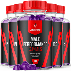 Vital Edge for Men Advanced Formula Supplement with Premium Ingredients 300 Gummies
