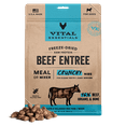 thumbnail image 1 of Vital Essentials Beef Crunchy Nibs Meal or Mixer Freeze-Dried Raw Dog Food, 14-oz bag, 1 of 9