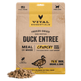 thumbnail image 1 of Vital Essentials Freeze-Dried Raw Duck Meal or Mixer Cat Food Crunchy Nibs, 12 oz, 1 of 11