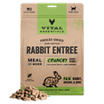 thumbnail image 1 of Vital Essentials Freeze-Dried Raw Rabbit Meal or Mixer Cat Food Crunchy Nibs, 12 oz, 1 of 11
