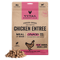 thumbnail image 1 of Vital Essentials Freeze-Dried Raw Chicken Meal or Mixer Dog Food Crunchy Mini Nibs, 14 oz, 1 of 11