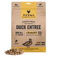 thumbnail image 1 of Vital Essentials Freeze Dried Dog Food, Raw Duck Crunchy Mini Nibs | Complete Meal or Topper | 96% Duck, Organs & Bone | Limited Ingredient, High Protein, Grain Free Dry Dog Food | 14 oz bag, 1 of 11