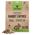 thumbnail image 1 of Vital Essentials Freeze Dried Dog Food, Raw Rabbit Crunchy Mini Nibs | Complete Meal or Topper | 96% Rabbit, Organs & Bone | Limited Ingredient, High Protein, Grain Free Dry Dog Food | 25 oz bag, 1 of 10