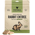 thumbnail image 1 of Vital Essentials Freeze-Dried Raw Dog Food, Rabbit Mini Patties Entree, 14 oz, 1 of 8