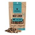 thumbnail image 1 of Vital Essentials Beef Liver Dog Treats, 2.1 oz | Freeze-Dried Raw | Single Ingredient | Training Treats or Meal Toppers, 1 of 7