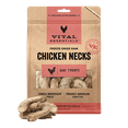 thumbnail image 1 of Vital Essentials Chicken Necks Dog Treats, 9 oz | Freeze-Dried Raw | Single Ingredient | Training Treats or Meal Toppers, 1 of 7