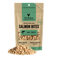 thumbnail image 1 of Vital Essentials Salmon Bites Dog Treats, 2.5 oz | Freeze-Dried Raw | Single Protein | Training Treats or Meal Toppers, 1 of 8