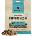 thumbnail image 1 of Vital Essentials Protein Mix-In Freeze-Dried Raw Beef Recipe Mini Nibs Dog Food Topper, 18-oz bag, 1 of 6
