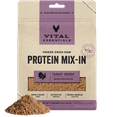 thumbnail image 1 of Vital Essentials Protein Mix-In Freeze-Dried Raw Turkey Recipe Ground Dog Food Topper, 6-oz bag, 1 of 7