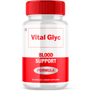 Vital Glyc Advanced Blood Support Formula Capsules, Extra Strength Glycogen Supplement 60 Capsules
