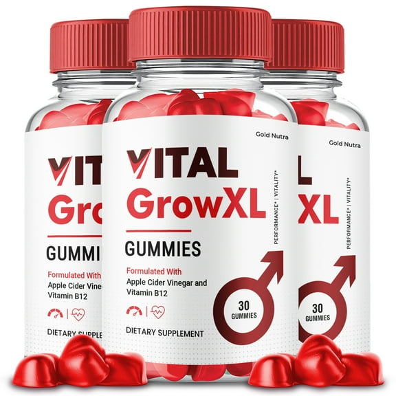 Vital Grow XL for Men, Maximum Strength Formula, Vital Grow XL for Men (3 Pack)