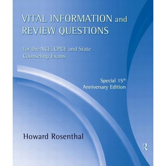 Vital Information and Review Questions for the Nce, Cpce, and State Counseling Exams: Special 15th Anniversary Edition, (Audiobook)