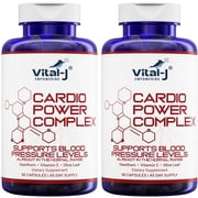 Vital-J Blood Pressure Support Supplement, Cardio Power, 180 Capsules