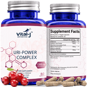 Vital-J Kidney Support Supplement for UTI, Bladder & Urinary Tract Health, 120 Capsules