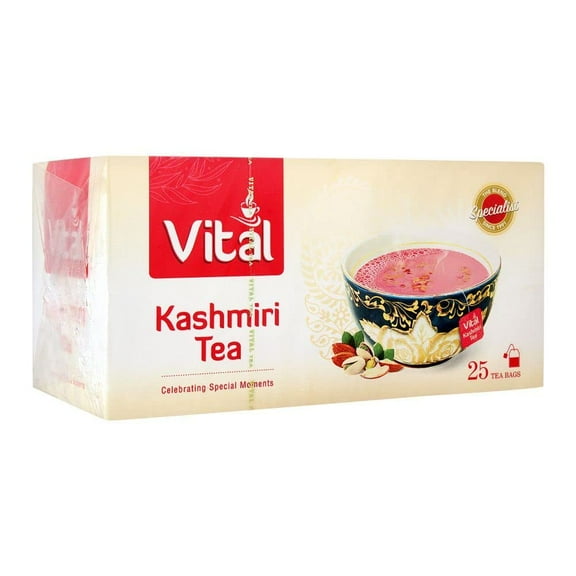 Vital Kashmiri Tea 25-Tea Bags 50g