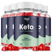 Vital Keto Ketogenic ACV Gummies , Apple Cider Vinegar, 5 Month Supply, Men and Women, Dietary Supplement (5 Pack)