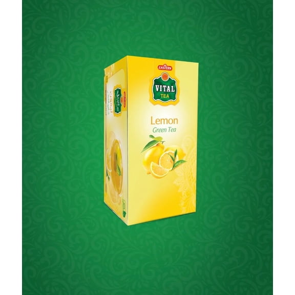 Vital Lemon Green Tea - 25 Tea Bags 45g