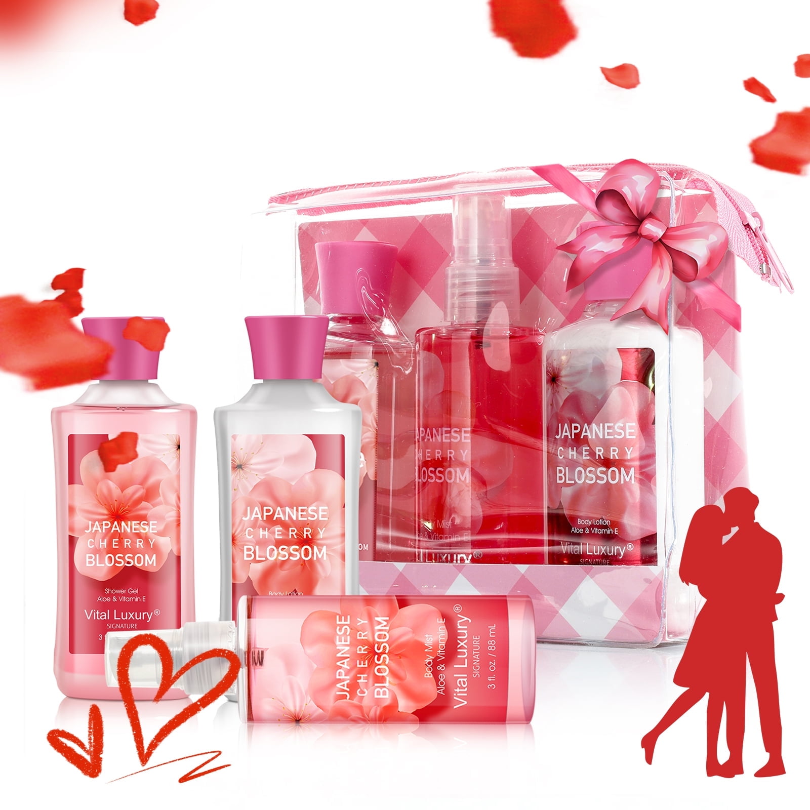 Vital Luxury Bath & Body Care Set, Japanese Ch