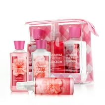 Vital Luxury Bath&Body Kit Japanese Cherry Blossom,3 fl oz,Home Spa Set,3 Counts per Set for Unisex
