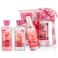 thumbnail image 1 of Vital Luxury Cherry Blossom Scented Bath and Body Gift Set, 3 Pieces,with Shower Gel,Body Lotion, and Body Mist, 1 of 8