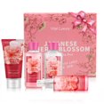 thumbnail image 1 of Vital Luxury Bath and Body Gifts Set-Japanese Cherry Blossom(Unisex)-Shower Gel,Lotion,Mist,Hand Cream, 1 of 8