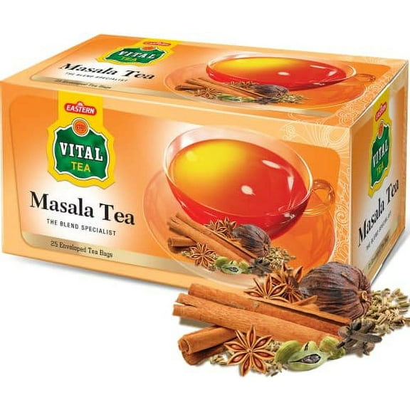 Vital Masala Black Tea - 25 Teabags 50g