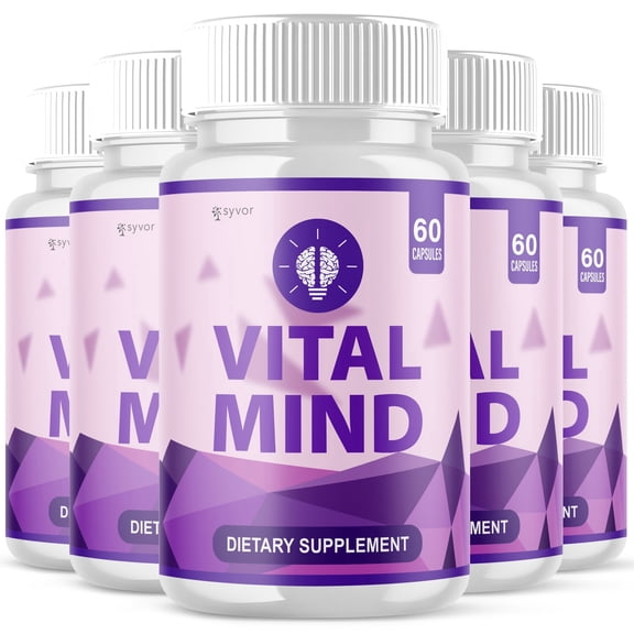 Vital Mind Advanced Brain Support Formula Supplement VitalMind 300 Capsules