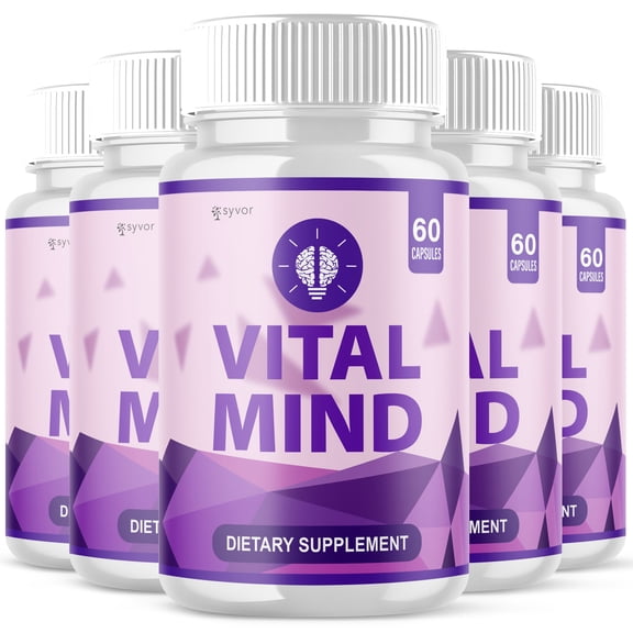 Vital Mind Advanced Brain Support Formula Supplement VitalMind 300 Capsules