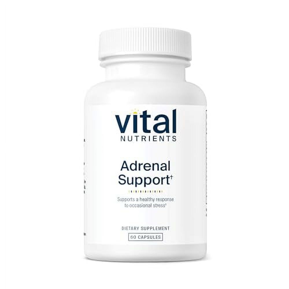 Vital Nutrients Adrenal Support Supports Adrenal Gland Function and
