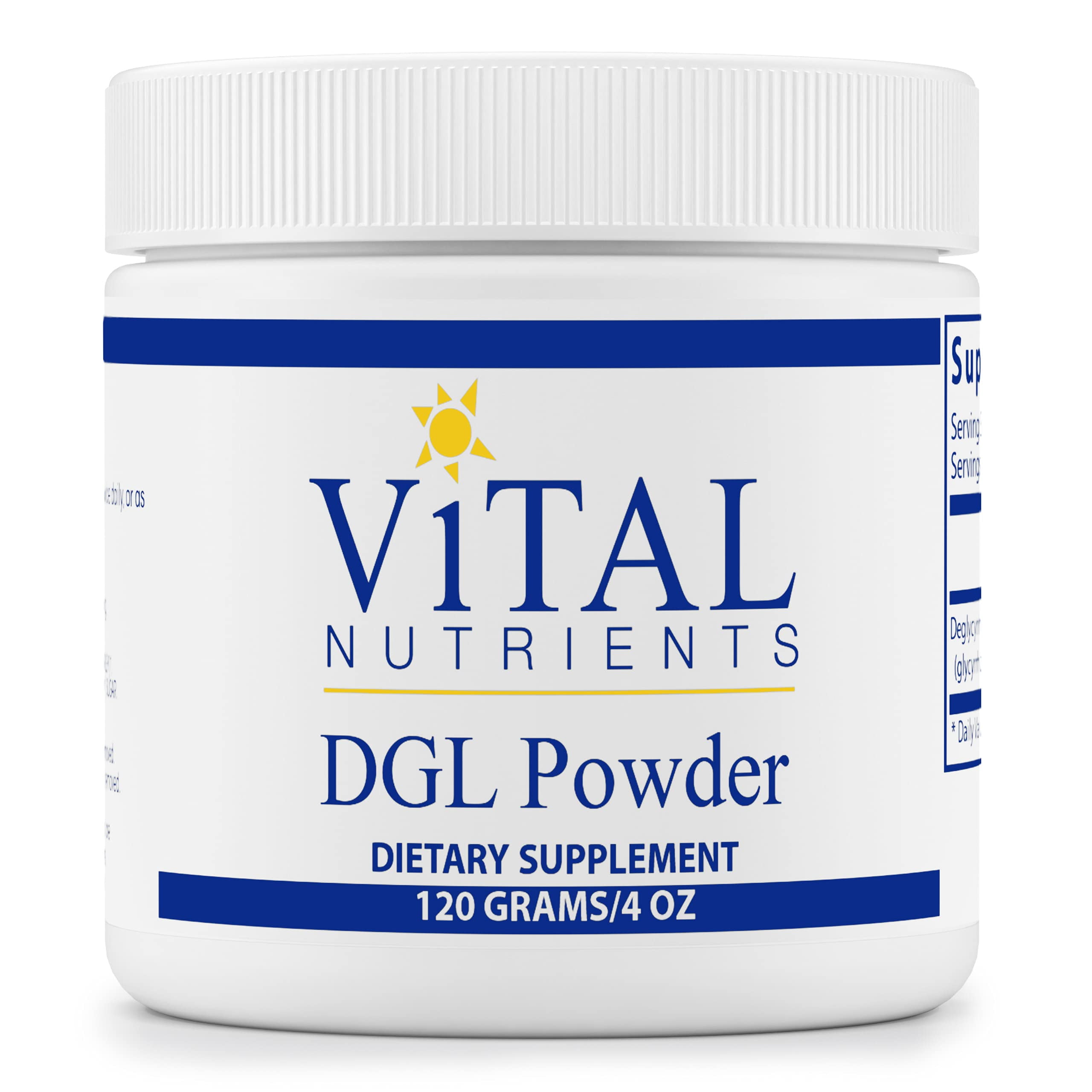 Vital Nutrients DGL Powder DGL Licorice Root Supplement Licorice