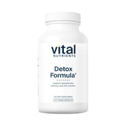 Vital Nutrients Detox Formula | Vegan Liver Detox | Antioxidant Supplement Promotes Liver & Detoxification Support | Gluten, Dairy, Soy Free | Non-GMO | 120 Capsules