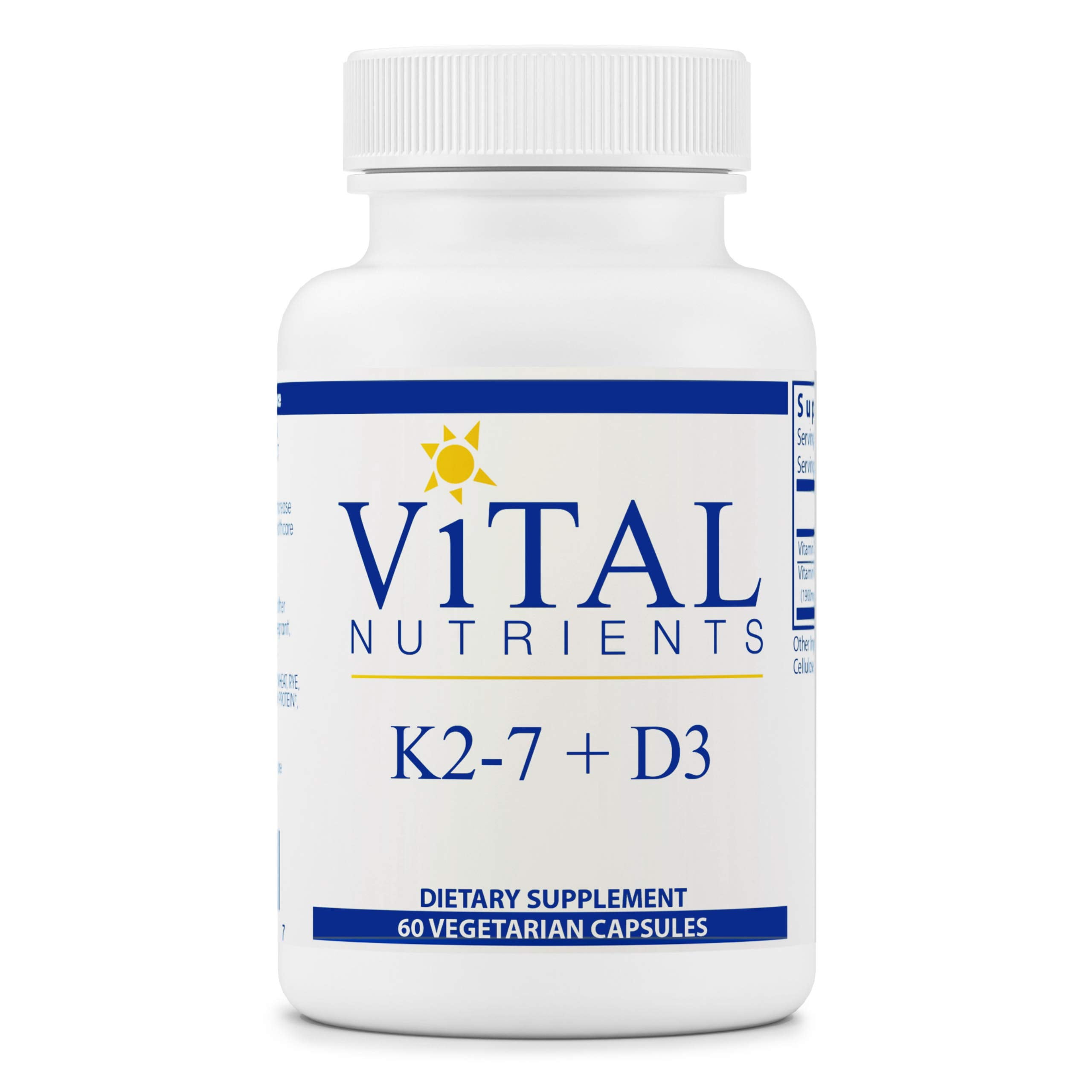 Vital Nutrients K27 + D3 Vitamin Bone and blood clotting Support