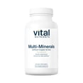 thumbnail image 1 of Vital Nutrients Multi-Minerals | Citrate/Malate Formula (No Copper or Iron) | Vegan Daily Multimineral | Gluten, Dairy, Soy Free | Non-GMO | 120 Capsules, 1 of 5