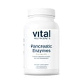 thumbnail image 1 of Vital Nutrients Pancreatic Enzymes 1000mg (Full Strength) | Pancreatin Digestion Supplement with Protease, Amylase & Lipase | Digestive Enzymes | Gluten, Dairy, and Soy Free | 90 Capsules, 1 of 5