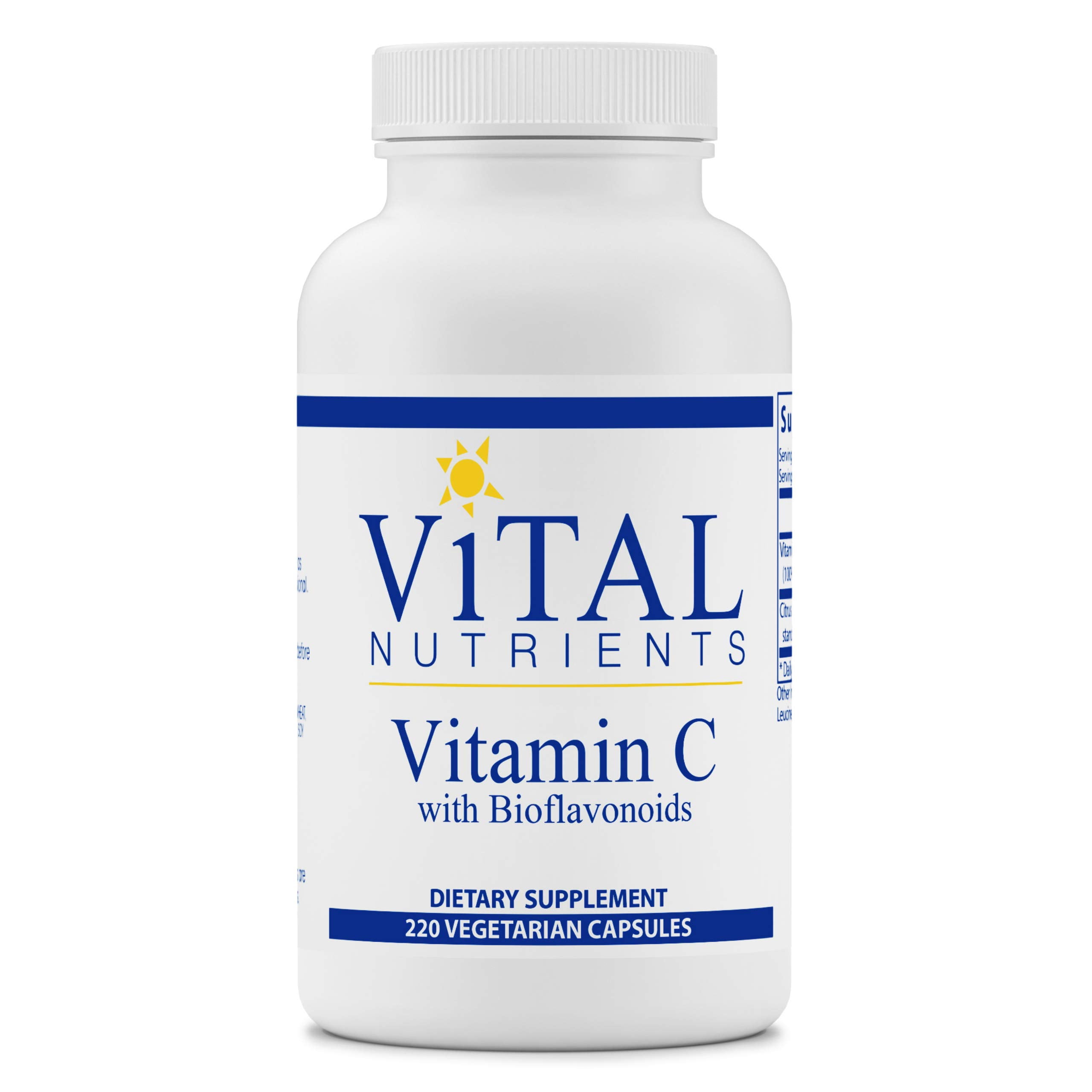 Vital Nutrients Vitamin C with Bioflavonoids Vitamin C and