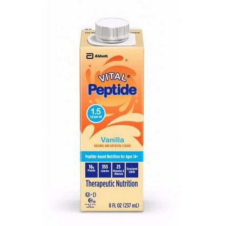 Vital® Peptide 1.5 Vanilla Therapeutic Nutrition, 8 oz. Carton