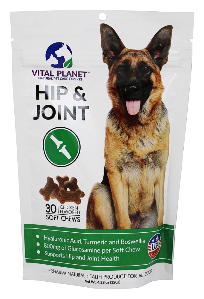 Vital Hip and Joint Treats For All Dogs Chicken Flavored 30