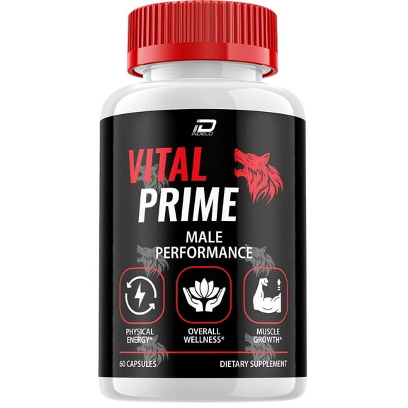 Vital Prime for Men Capsules – VitalPrime Vitamin Complex Pills, Energy Support, 60 Capsules