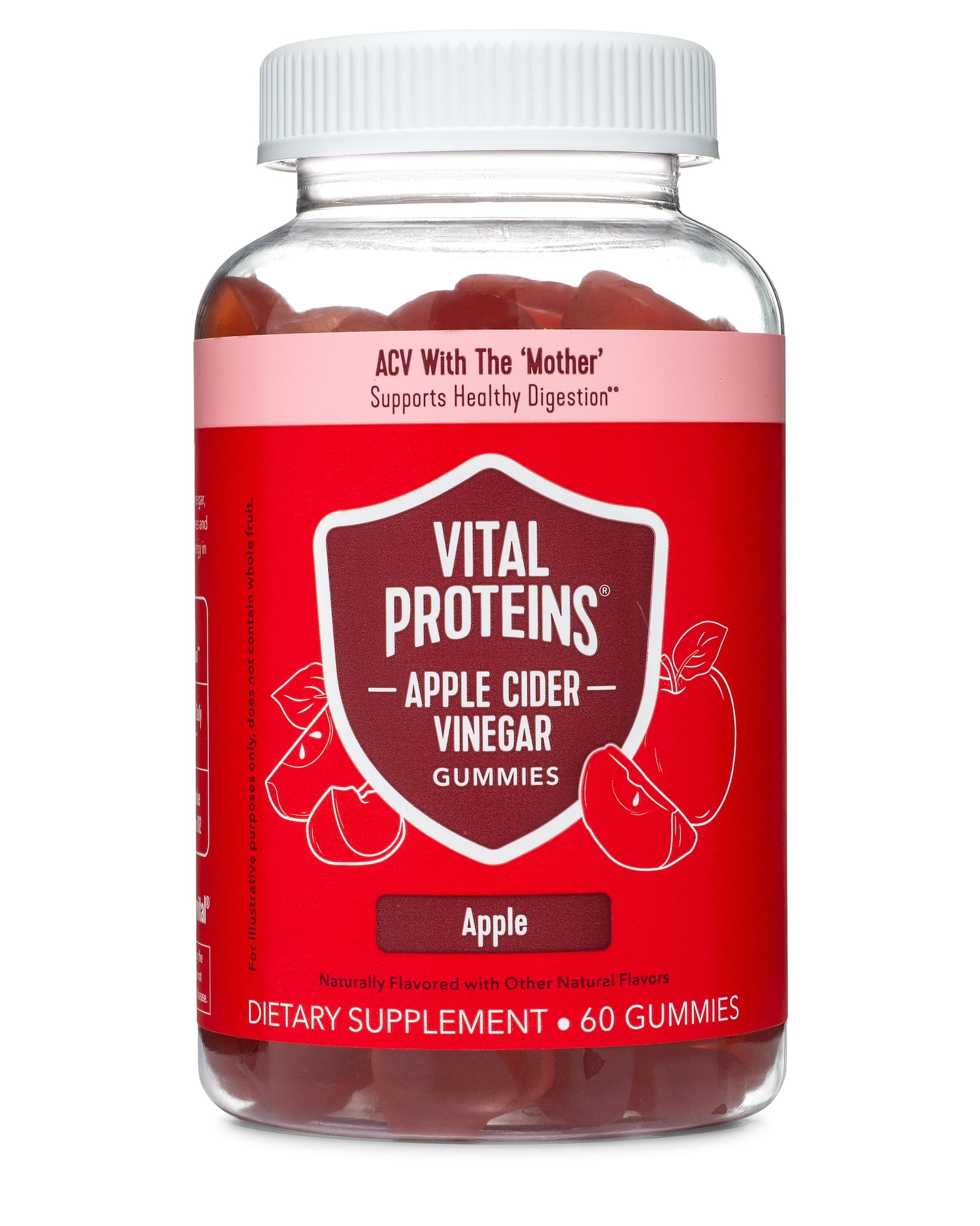 Vital Proteins Boosting ACV Super Health Apple Cider Vinegar Gummies