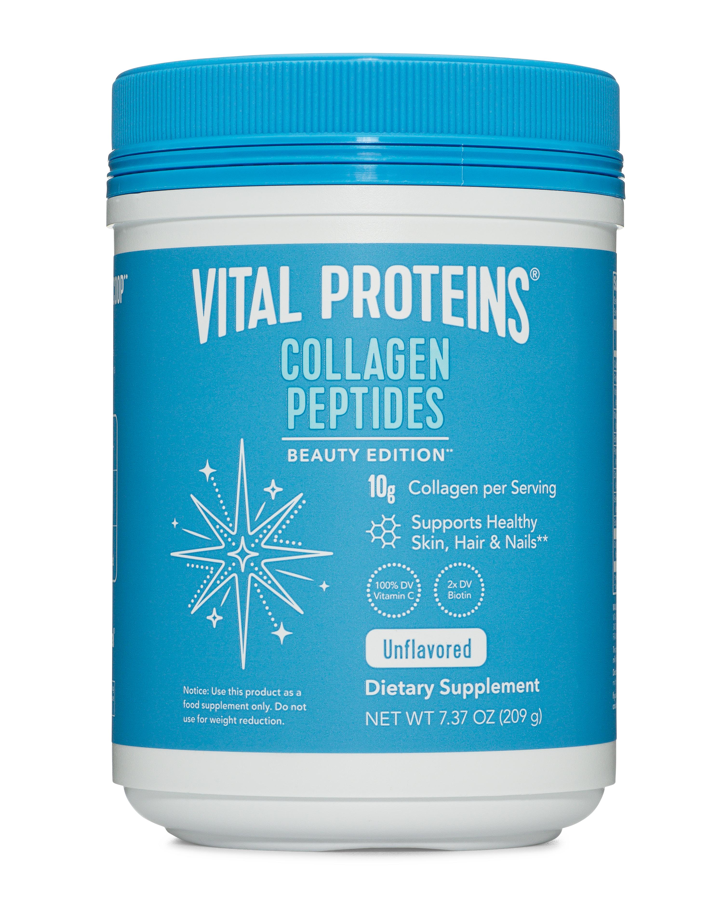 Vital Proteins Collagen Peptides Beauty Supplement Powder 7 37 Oz Vital Proteins Collagen Peptides Beauty Supplement Powder 7 37 Oz