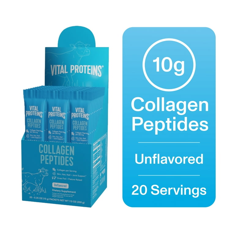 Collagen Peptides Stick Pack Box Collagen Peptides Stick Pack Box