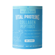 Vital Proteins Collagen Peptides Powder Supplement for Hair, Skin, and Nails, Unflavored, 20 oz
