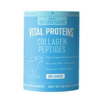 Vital Proteins Collagen Peptides Powder Supplement for Hair, Skin, and Nails, Unflavored, 20 oz