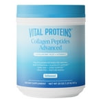 Vital Proteins Collagen Peptides Powder Advanced with Hyaluronic Acid & Vitamin C - 20oz Collagen Protein, Unflavored, 27 Servings