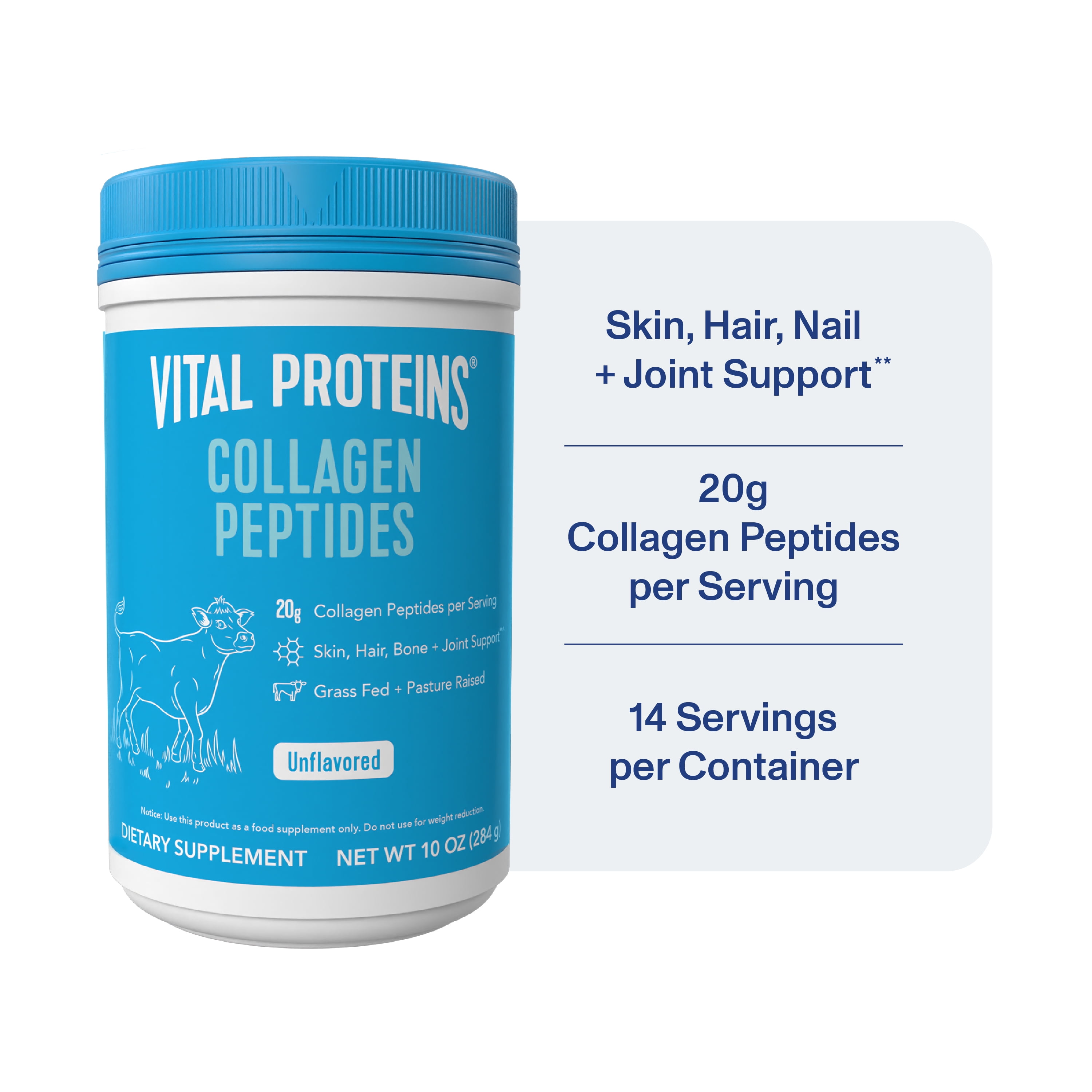 Vital Proteins Collagen Peptides, Unflavored Suppl