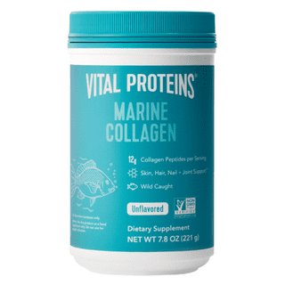 Vital Proteins Marine Collagen Peptides for Joint, Hair, Skin, and Nails Support Supplement Powder, 7.8 oz