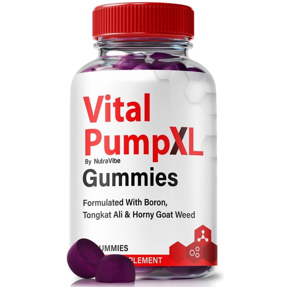 Vital Pump XL Gummies – Official VitalPump XL ME All-Natural Gummies for Physical Health & Well-Being, Gomitas for Energy, Vitality & Wellness Support, VitalPumpXL Reviews (60 Gummies)